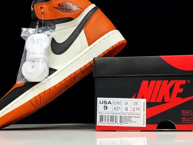Cheap Kickmax Jordan Air Shattered High Retro 1 OG Backboard555088-005 0402